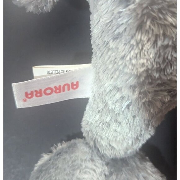 Aurora Plush Dolphin Stuffed Animal Toy gray  ocean sea  10" - Picture 9 of 10